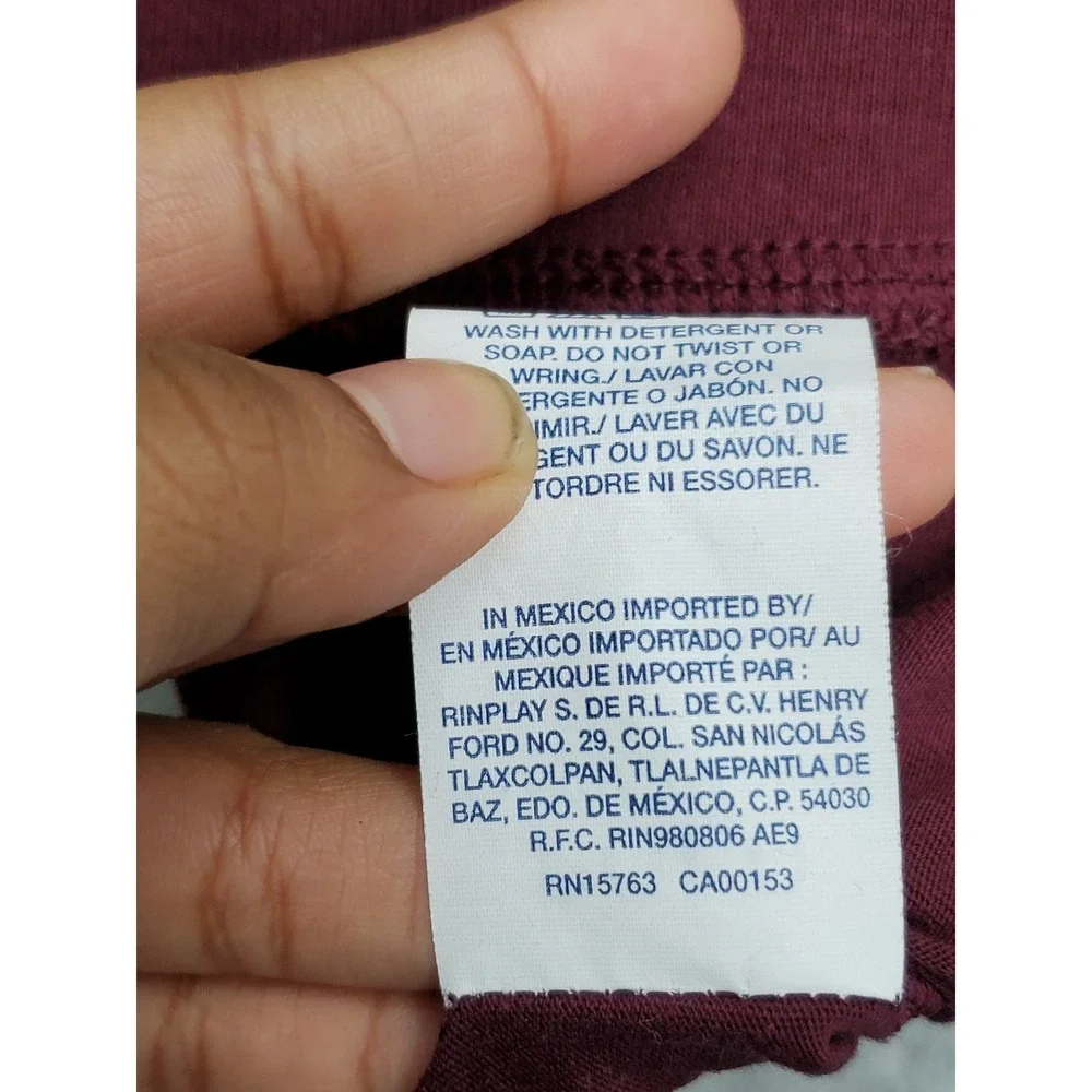 Polo Ralph Lauren‎ Men Sleepwear XL Burgundy Sweatpants POLO Pajama Pants Logo